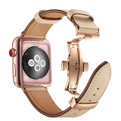 Title 7, Single Loop Butterfly Button Watch Strap. Easy ...