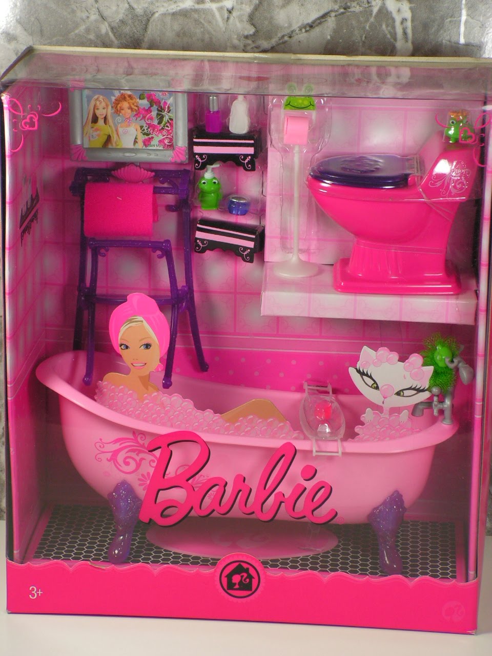 Royalty.Girl: 2008 Barbie Pink Dream Bathtub N4900