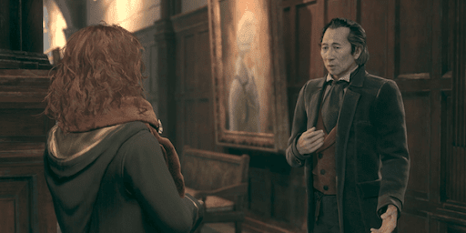 The Caretaker's Lunar Lament _Talking to Professor Mun