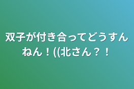 双子が付き合ってどうすんねん！((北さん？！