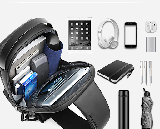 Title 3, Mens Multifunctional Waterproof Shoulder Bag. ...
