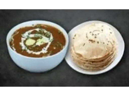 Dal Makhani [300 Ml] With 5 Tawa Butter Roti