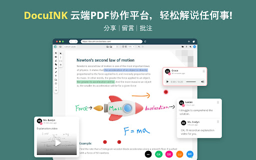 DocuINK PDF 工具