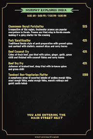 Murphy's Brewhouse - The Paul Bangalore menu 3