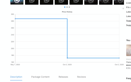 Unity Asset Store Price Tracker