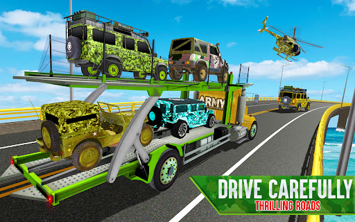 US Army Truck Driving Games