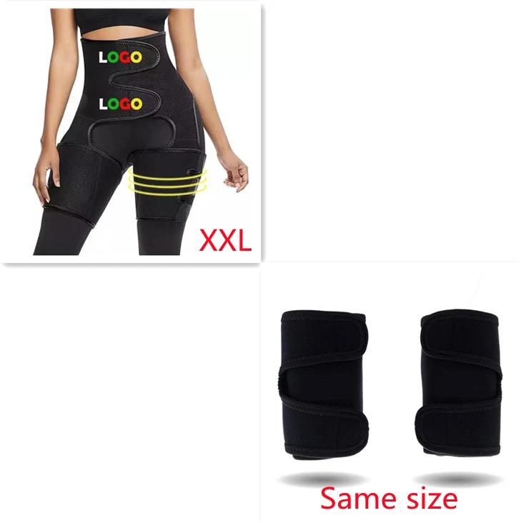 Adjustable Sports Waist Belt with Leg Straps, One-piece Girdle for Support and Stability during Exercise and Workouts