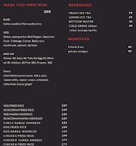 The China Bistro menu 1