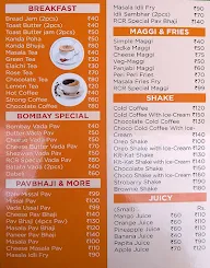 Rcr-Shree Hari Rao Cafe & Restaurant menu 1