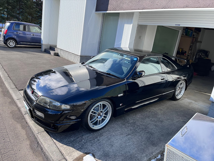 スカイラインのECR33・スカイラインクーペ・大掃除・ENKEI RPF1・ガレージに関するカスタム事例の投稿画像1枚目