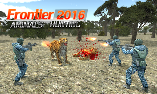  Frontier Animals Hunting 2016- 스크린샷 미리보기 이미지  