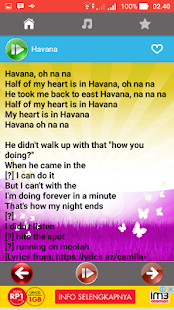 havana oh nana lyrics