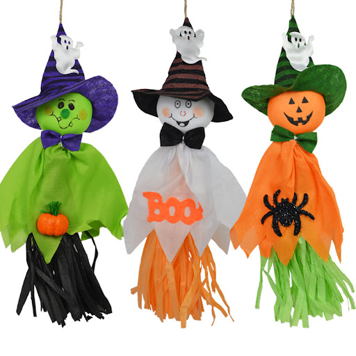 Title 2, Halloween ghost decoration for a spooky atmosph...