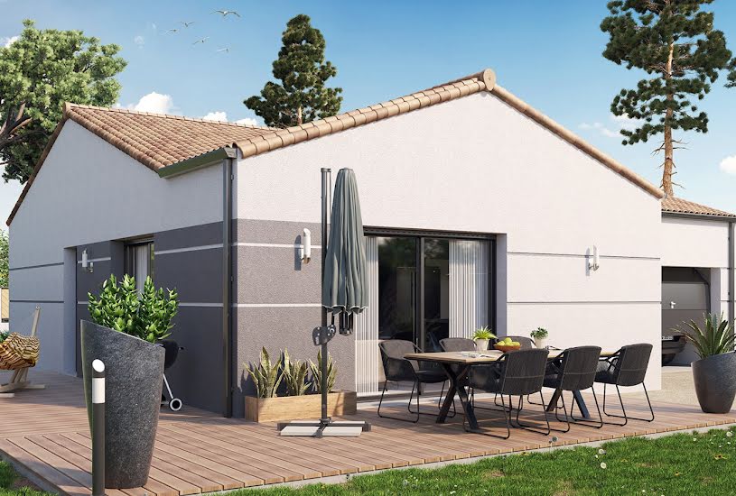  Vente Terrain + Maison - Terrain : 747m² - Maison : 87m² à Saint-Benoist-sur-Mer (85540) 