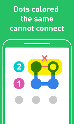 Screenshot Connect dots puzzle game