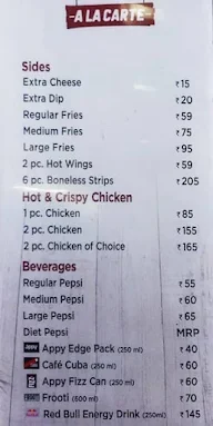 KFC menu 5