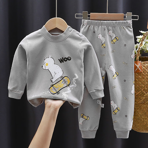 Title 8, Childrens Underwear Set Cotton Spring and Autu...