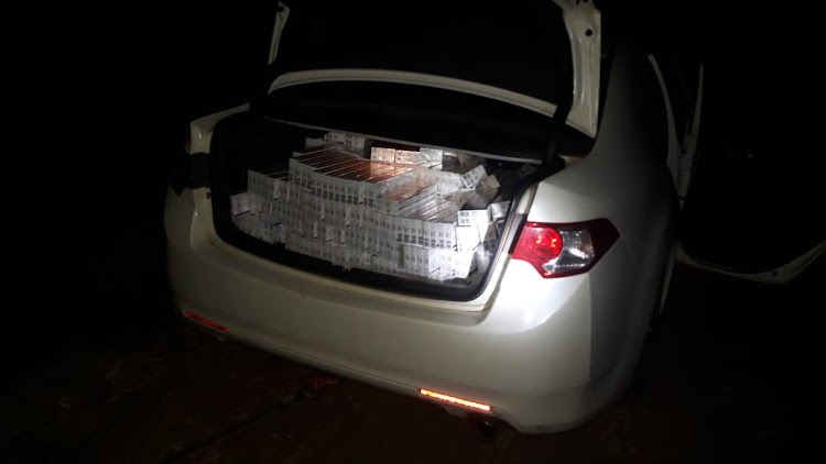 933 cartons of illicit cigarettes with an estimated value of R100,000.