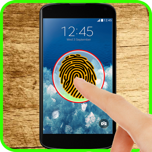 Fingerprint lock screen Prank