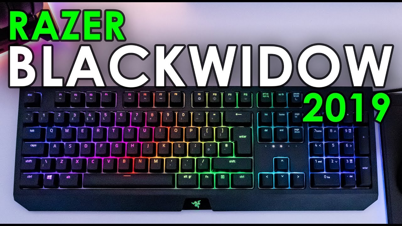 Đánh giá bàn phím cơ Razer Blackwidow Ultimate 2019 Green switch.