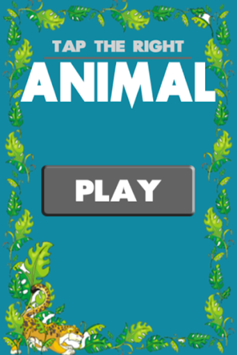 Tap The Right Animal Games