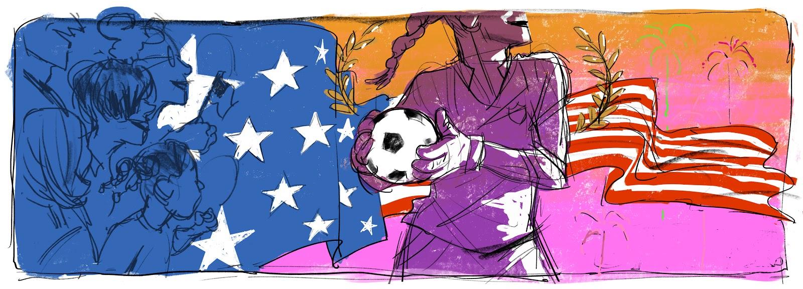 Doodle do Google avisa: a Copa do Mundo de Futebol Feminino começa hoje • B9