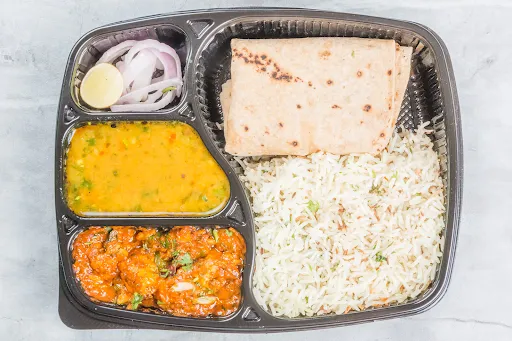 Paneer Tawa Masala Meal Thali