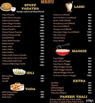 The Choice Food menu 3