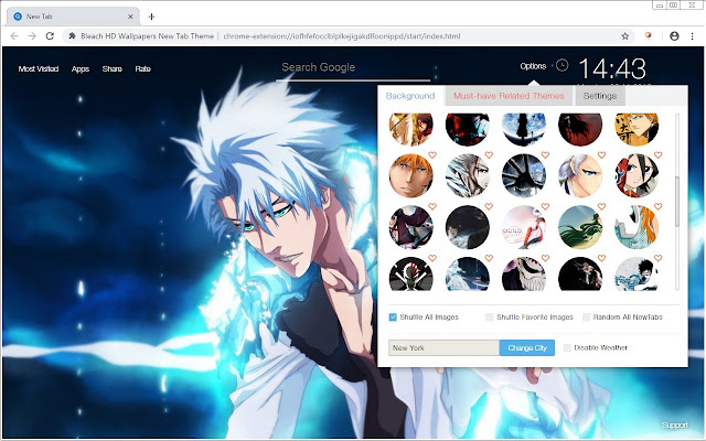 Bleach Hd Wallpapers New Tab Theme