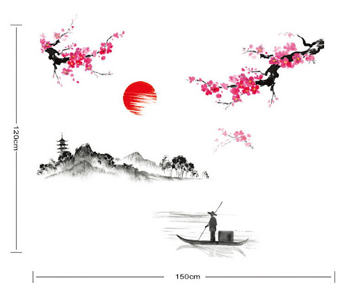 Title 4, New JM7303 Creative DIY Chinese Style Landscape...
