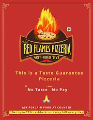 Red Flames Pizzeria menu 1
