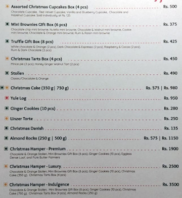 Theobroma menu 