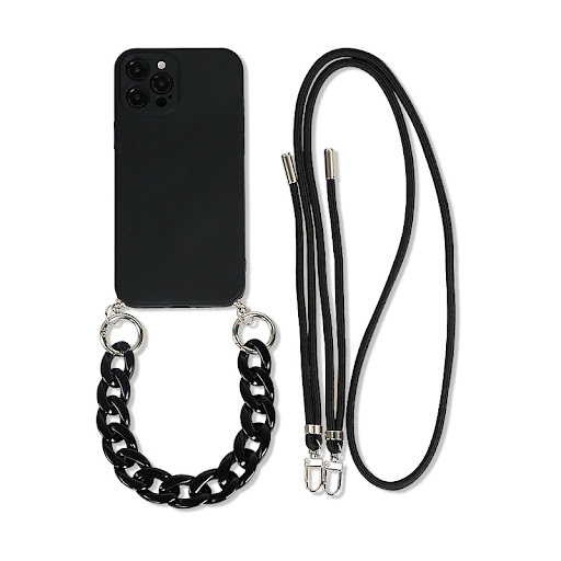 Title 9, Diagonal Double Lanyard Phone Case for 14 Pro M...