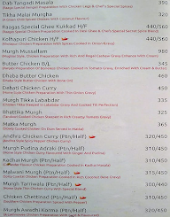 Raaga - Multicuisine Restaurant menu 5