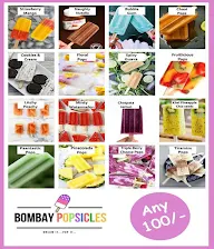 Bombay Popsicle menu 1