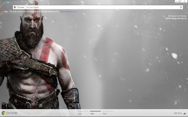 God Of War 1366x768 chrome extension