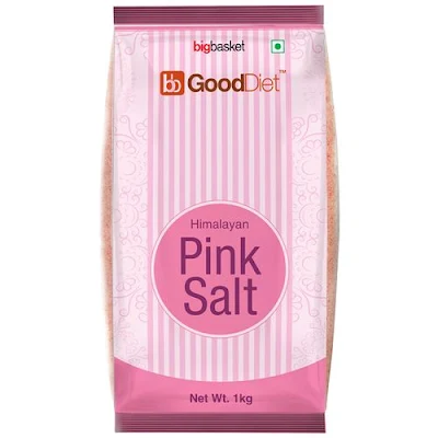 Gooddiet Himalayan Pink Rock Salt/Uppu Powder - 1 kg