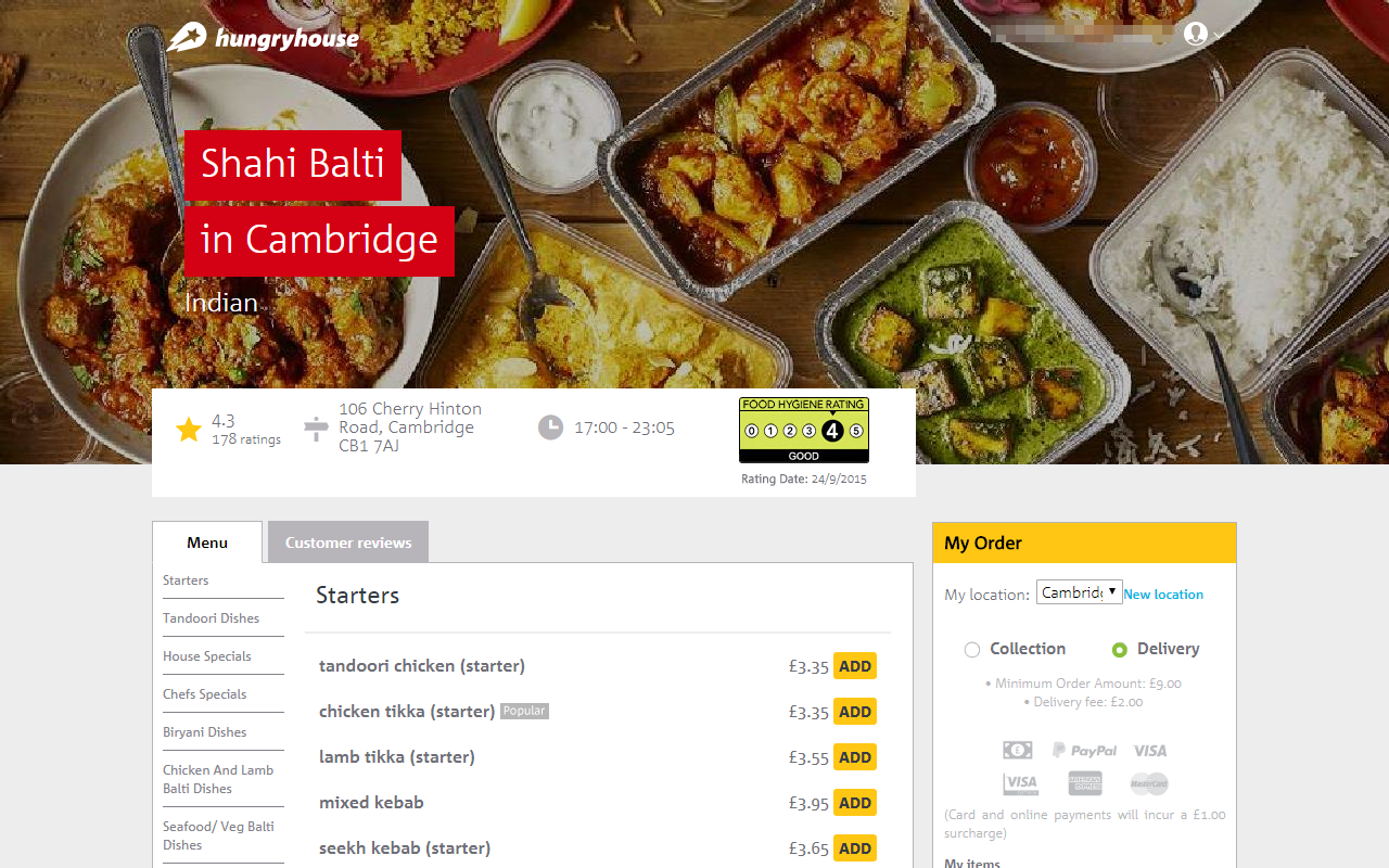 Takeaway Hygiene Ratings UK Preview image 4