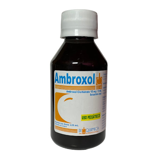 Ambroxol 15mg/5ml Jarabe Pediátrico Bioquímica 120 ml
