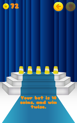 Find The Ball Table Topper Shell Game