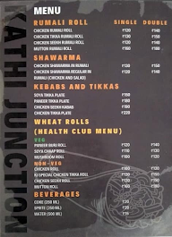 Kathi Junction menu 3