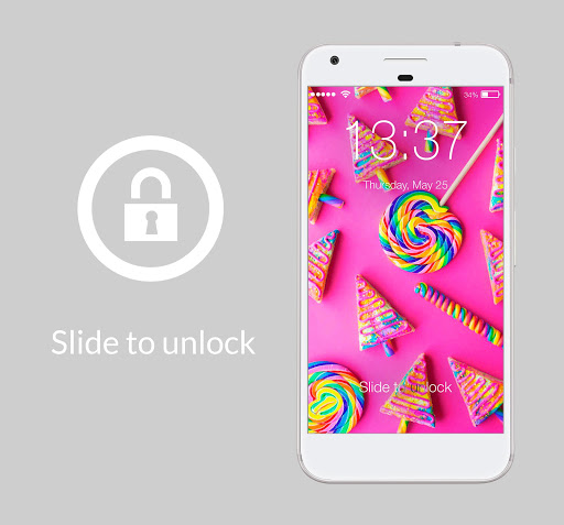 Yummy Delicious Sweets Fruits Lock Screen