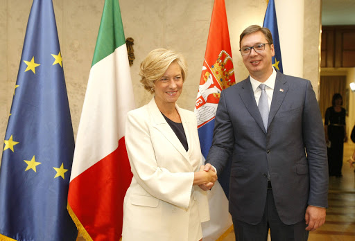 Vučić: Italija i Srbija imaju visok nivo političkih i ekonomskih odnosa