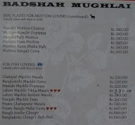 Badshah Bar & Restaurant menu 3