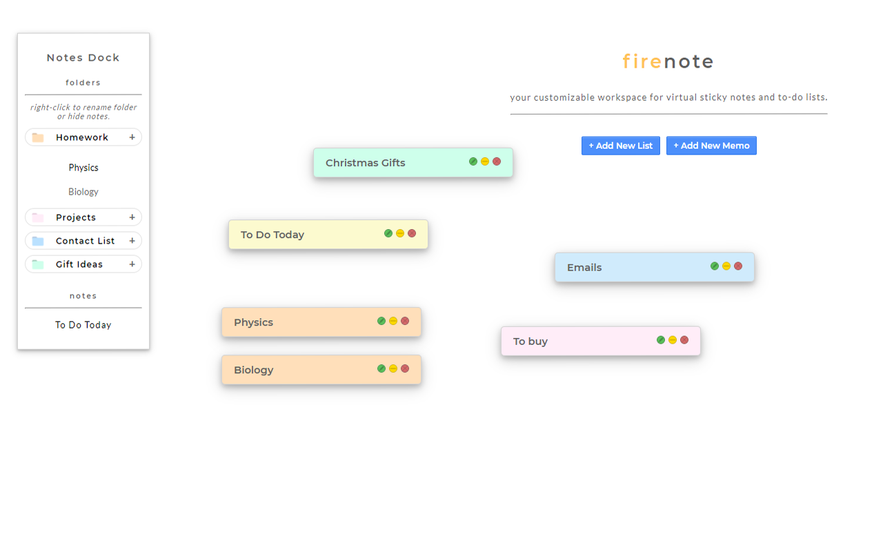 Firenote: Notes and Todo Lists in New Tab Preview image 6