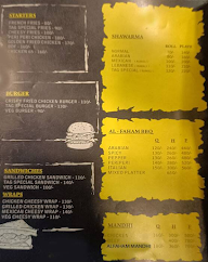 The Arabian Grill menu 3