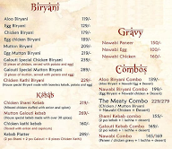 Galouti menu 1