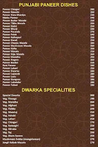 Hotel Dwaraka menu 3