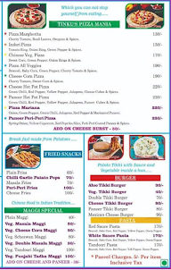 Tinku Ice Cream Parlour menu 2