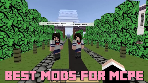 Mod Yandere for Minecraft PE